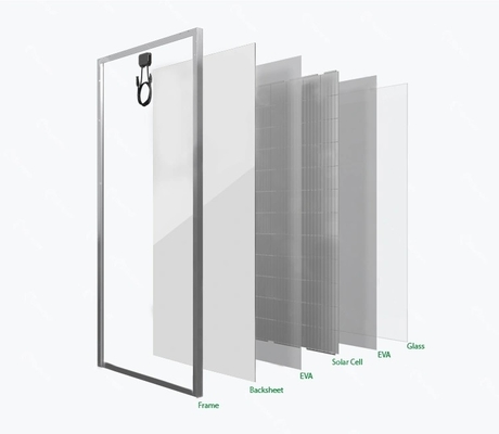 Low Iron Glass PV Solar Panels 440w Solar Cells Bảng năng lượng mặt trời theo yêu cầu