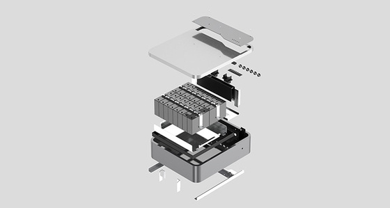 Tuổi thọ dài 5KWH 10KWH 15KWH 20KWH pin mặt trời gia đình LiFePO4 pin lithium chồng lên nhau