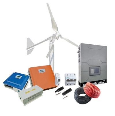 Hệ thống sản xuất điện gió lai cho 10Kw Off Grid Hệ thống điện gió mặt trời lai