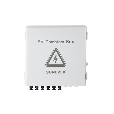 390*390*185 Photovoltaic Combiner Box 500VDC Với Bảo vệ SPD vật liệu ABS