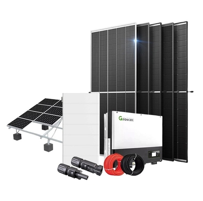 Hệ thống quang điện lai 8000w 5kw Hệ thống năng lượng mặt trời lai