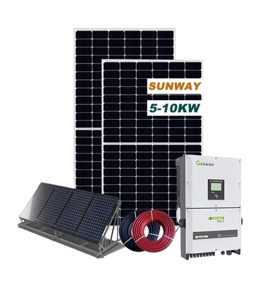 110V 380VAC Hệ thống quang điện mặt trời Hệ thống năng lượng mặt trời dân cư