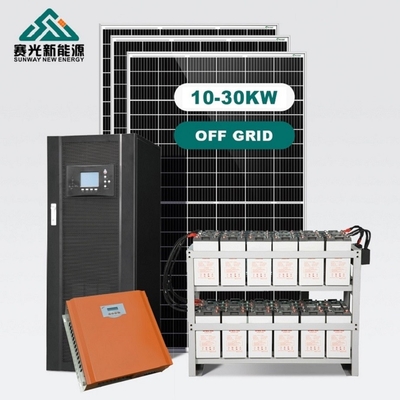 20KW Hệ thống quang điện hoàn chỉnh ngoài lưới Hệ thống tấm pin mặt trời độc lập