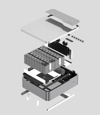 Pin năng lượng mặt trời điện áp cao Lưu trữ pin ion lithium với 6000 chu kỳ 80%DOD