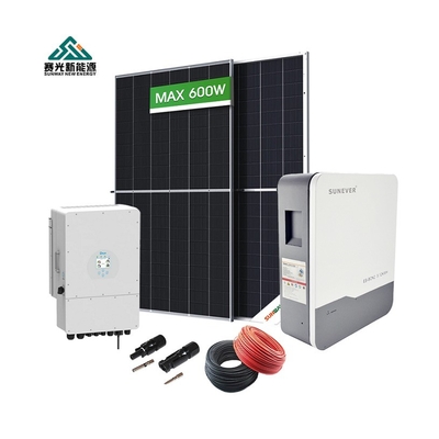 48Vdc/51.2Vdc trên hệ thống năng lượng mặt trời lưới 5kw 6kw 10kw Với pin Lifepo4