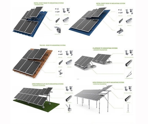 Hệ thống năng lượng mặt trời hoàn chỉnh với Deye Inverter lai 3kw 5kw 8kw và bộ điều khiển MPPT