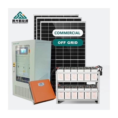 Thiết kế hiện đại Hệ thống năng lượng mặt trời lai ngoài lưới LiFePO4 cho nhà gắn trên kệ