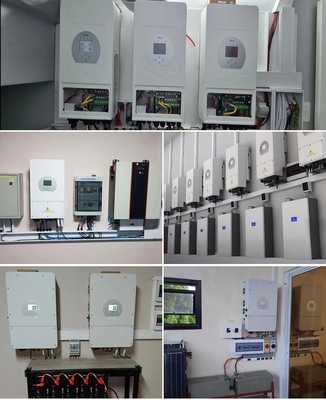 Hệ thống năng lượng mặt trời 5KW 10kw Đối với 220v / 380v Điện áp đầu ra 24h Thời gian làm việc