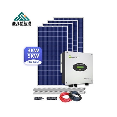 3kw 5kw 10kw On Grid Hệ thống mặt trời 20kw 30kw 40kw Nhà hoàn chỉnh