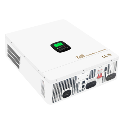 Máy biến đổi năng lượng mặt trời mạnh mẽ với giao diện người dùng LCD làm mát không khí thông minh và Inverter sóng puresin