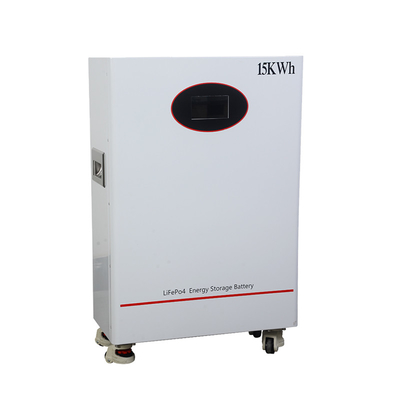 6000 lần chu kỳ sâu loại pin sắt lithium 15KWH với bảo hành 5 năm