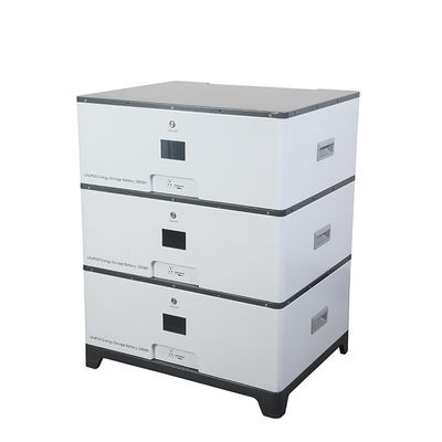 Pin Lithium Iron xếp chồng dung lượng cao 5kW 10kW 100Ah 200Ah 6000 Chu kỳ