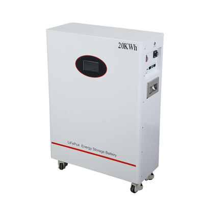 51.2V 400AH pin sắt lithium 20KWH với bảo hành 5 năm