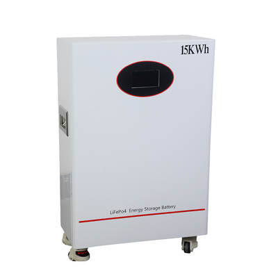 6000 lần chu kỳ sâu loại pin sắt lithium 15KWH với bảo hành 5 năm