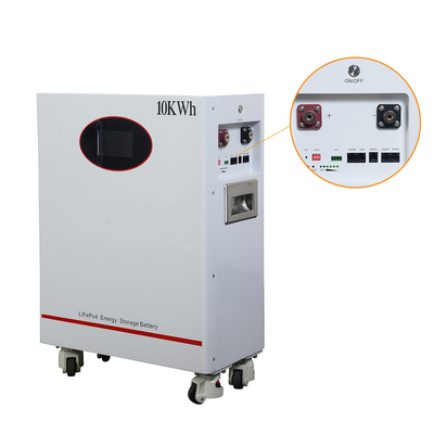Pin lưu trữ gia đình pin sắt lithium 10KWH với bảo hành 5 năm