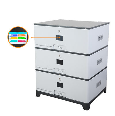 Pin Lithium Iron xếp chồng dung lượng cao 5kW 10kW 100Ah 200Ah 6000 Chu kỳ