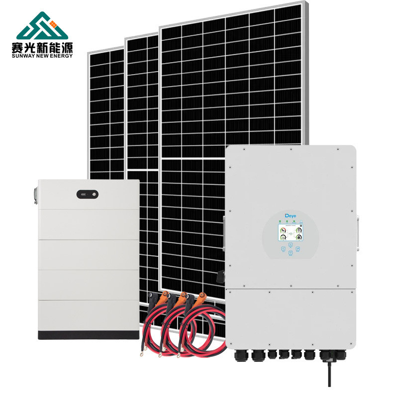 Hệ thống tấm pin mặt trời 5kw 8kw 10kw 12kw cho nhà bởi Afore Inverter