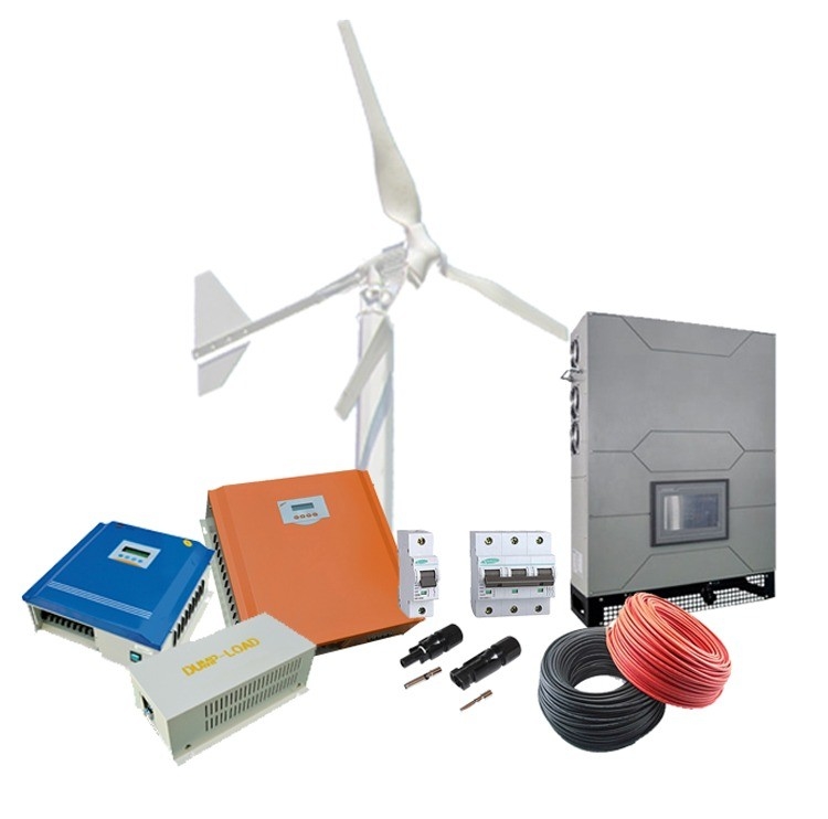 Hệ thống điện gió tua-bin máy phát điện 5kw 10kw cho năng lượng dân cư