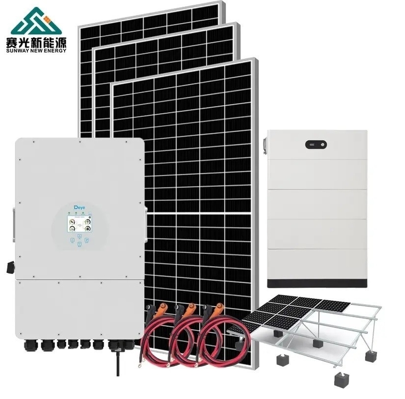 48Vdc / 51.2Vdc Điện áp đầu ra 100kw Hệ thống năng lượng mặt trời cho lắp đặt nhà ở