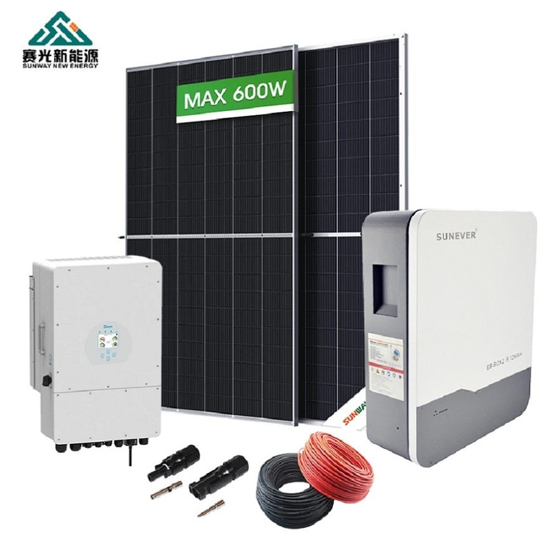 Nhà 48v Hệ thống năng lượng mặt trời lai 3 giai đoạn với điện áp danh nghĩa