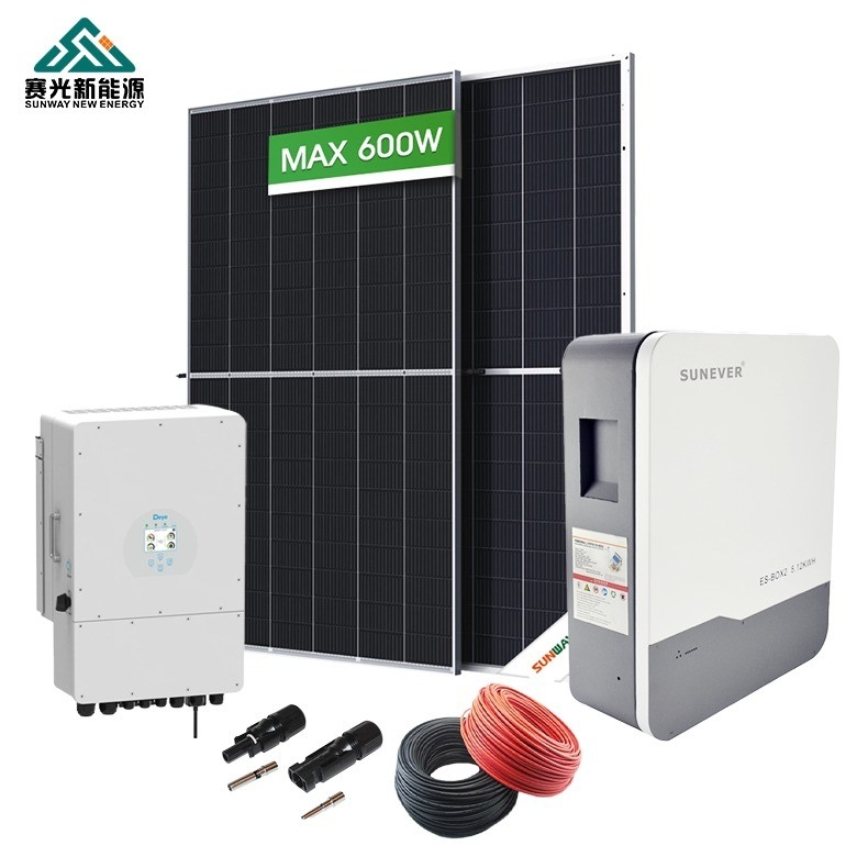 5kw 6kw 8kw 10kw Hệ thống lưu trữ năng lượng mặt trời pin lai-acid năng lượng chì cho mặt trời