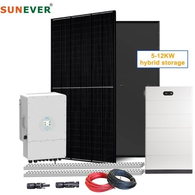 Nhà Hệ thống lưu trữ năng lượng mặt trời 6kw 8kw 10kw cho Bộ sưu tập điện lai