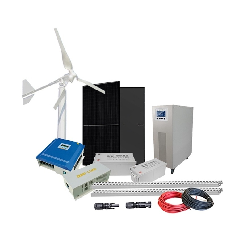 Hệ thống điện gió loại pin axit chì 5kw 10kw 48V/96V/120V/220/380V
