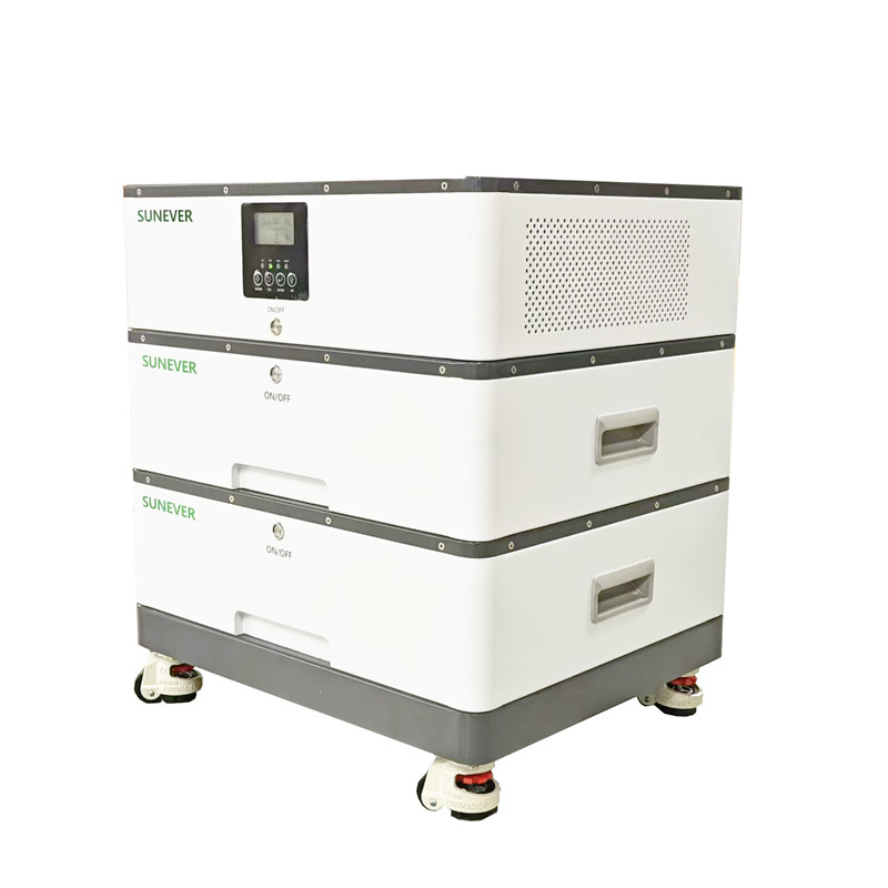 10.24kWh-30kwh pin lưu trữ năng lượng mặt trời Lithium-ion Output Power Range cho kết nối lưới điện