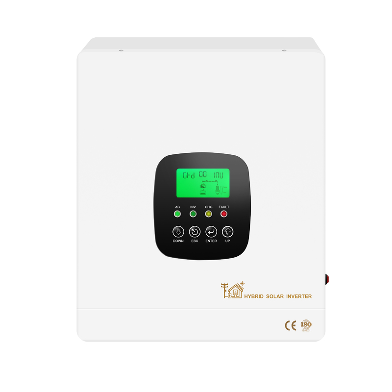 Máy biến đổi năng lượng mặt trời mạnh mẽ với giao diện người dùng LCD làm mát không khí thông minh và Inverter sóng puresin