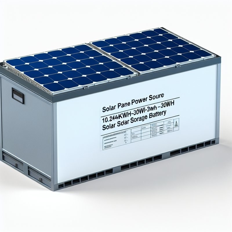 Nguồn năng lượng của tấm pin mặt trời 10,24kWh-30kWh Pin lưu trữ năng lượng mặt trời cho các giải pháp năng lượng bền vững