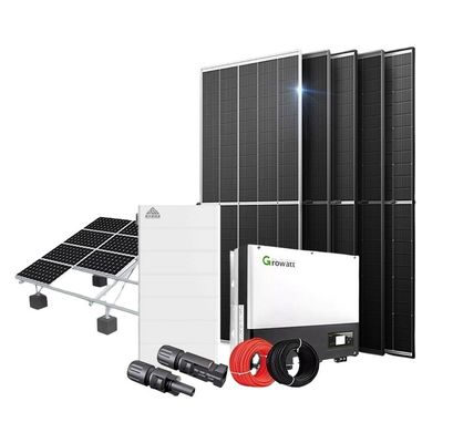 Hệ thống máy phát điện năng lượng mặt trời lai nhà ở với Deye Growatt Afore