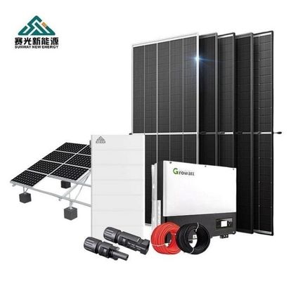 Tất cả trong một hệ thống pin mặt trời ngoài trời với pin Hệ thống mặt trời 10kw
