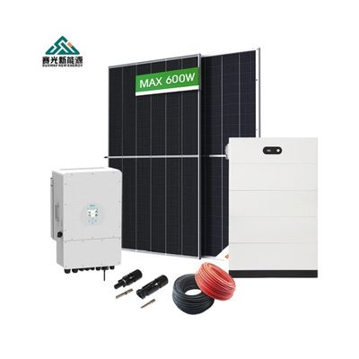 5Kw-12Kw hệ thống năng lượng mặt trời lai bộ hoàn chỉnh cho nhà và dự án thiết kế trước bán hàng