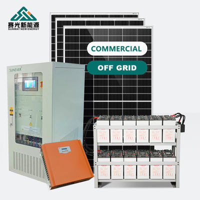 Hoàn thành 3 giai đoạn Off Grid Solar Kit Hệ thống năng lượng mặt trời Off Grid