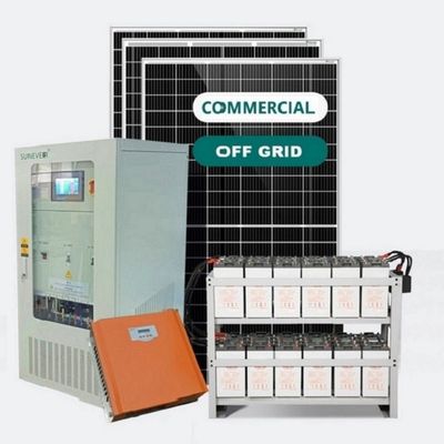 Hệ thống Photovoltaic Mặt Trời Phòng Điện Hybrid Off Grid cho Nhà Thương mại hiệu quả cao