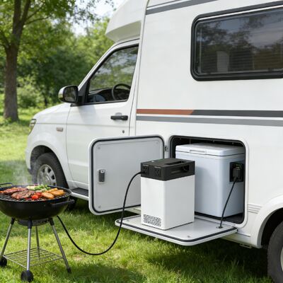 Hệ thống năng lượng mặt trời theo dõi trực quan 500W 1004.8Wh    MPPT-Enabled ESS với màn hình SOC thời gian thực & thiết kế nhẹ