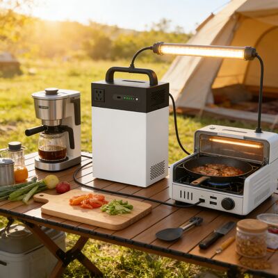 Hệ thống năng lượng mặt trời khẩn cấp gia đình 500W 1004.8Wh – Bộ phận di động với sạc MPPT nhanh & Bảo vệ điện tử nhạy cảm