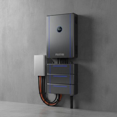 Chế độ lắp đặt pin lưu trữ năng lượng mặt trời độc lập dạng treo tường Dung lượng năng lượng 10,24kWh đến 30kWh và Giải pháp lưu trữ năng lượng