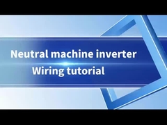 Thị trường Mỹ biến tần pha tách 110V/120V/220V/240VAC biến tần hybrid mặt trời với tích hợp 100A 200A s